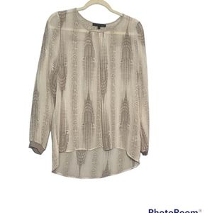 ELIE TAHARI women's top size M 100% polyester.